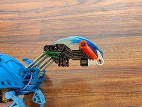 Lego #8562 Bionicle Gahlok 100% Comp W/ Orange Krana Mask 42042su & Green Band!