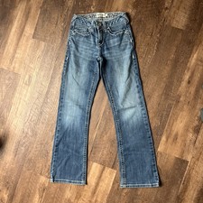 ARIAT REAL DENIM JEANS/Girls Sz.12 Boot Cut Low Rise