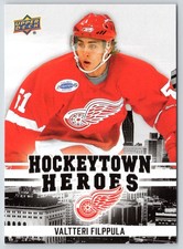 VALTTERI FILPPULA 2025-26 DETROIT RED WINGS CENTENNIAL HOCKEYTOWN HEROES   90170