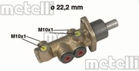 Metelli Hauptbremszylinder 05-0278 Passend FüR Fiat