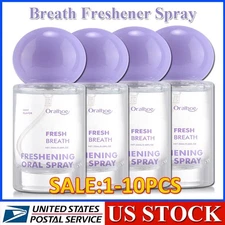 Oral Spray for Long-Lasting Freshness, Portable Mouth Fresh Breath Spray 20ml