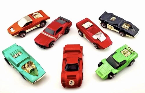 LOT of (7) Hot Wheels Sizzler Redline Mexico 1969/70 MINT