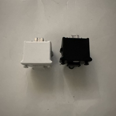 Nintendo Wii Motion Plus Adapter OEM Motion Plus Official White & Black RVL-026