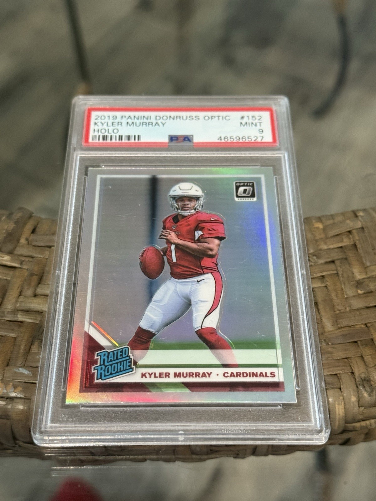 Kyler Murray 2019 Optic Holo Silver Psa 9 #152