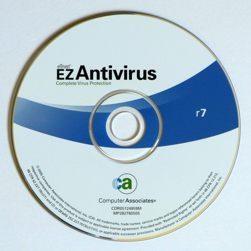 eTrust EZ Antivirus 2005, Complete Virus Protection, R7, Computer Associates