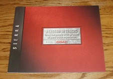Original 2000 GMC Sierra Sales Brochure 00
