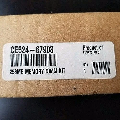 CE524-67903 HP 256MB Memory DIMM Kit *New OEM* - Image 2 of 2