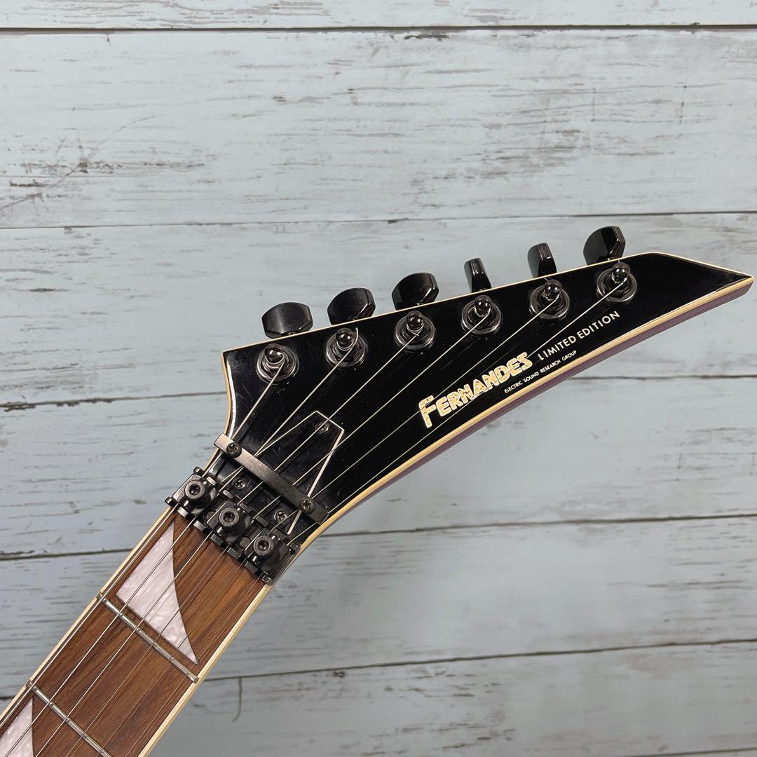 セットネック ランディーV Fernandes JS-100 Electric Guitar Fernandes JS-100 Randy V Purple with