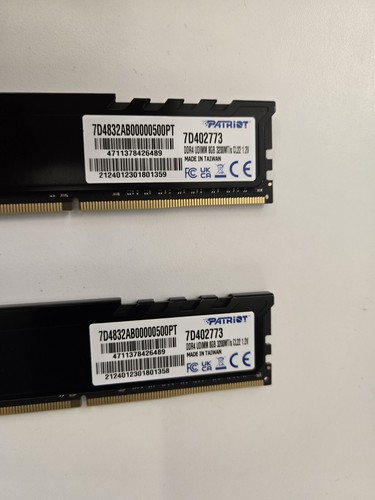Patriot Memory 8GB RAM (Includes x2 RAM) - Picture 3 of 3