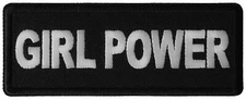 Girl Power Patch- 4x1.5 inch - P6376