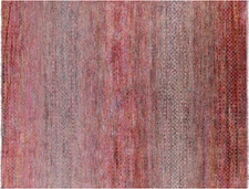 Savannah Grass Wool & Silk Handmade Rug 9' 3" X 11' 10" - Q15964