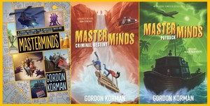 Details About Gordon Korman Masterminds Series Collection Set Books 1 3 Hardcover Brand New - 