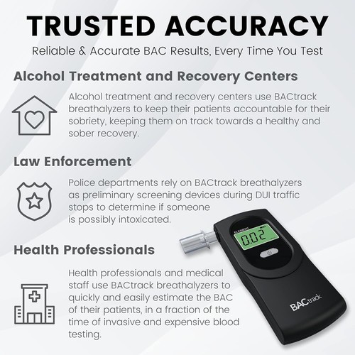 BACtrack Element Alkoholtester | Professionelle Genauigkeit | DOT & NHTSA - Bild 3 von 4