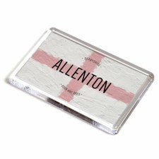FRIDGE MAGNET - Allenton, Derbyshire - Born and Bred