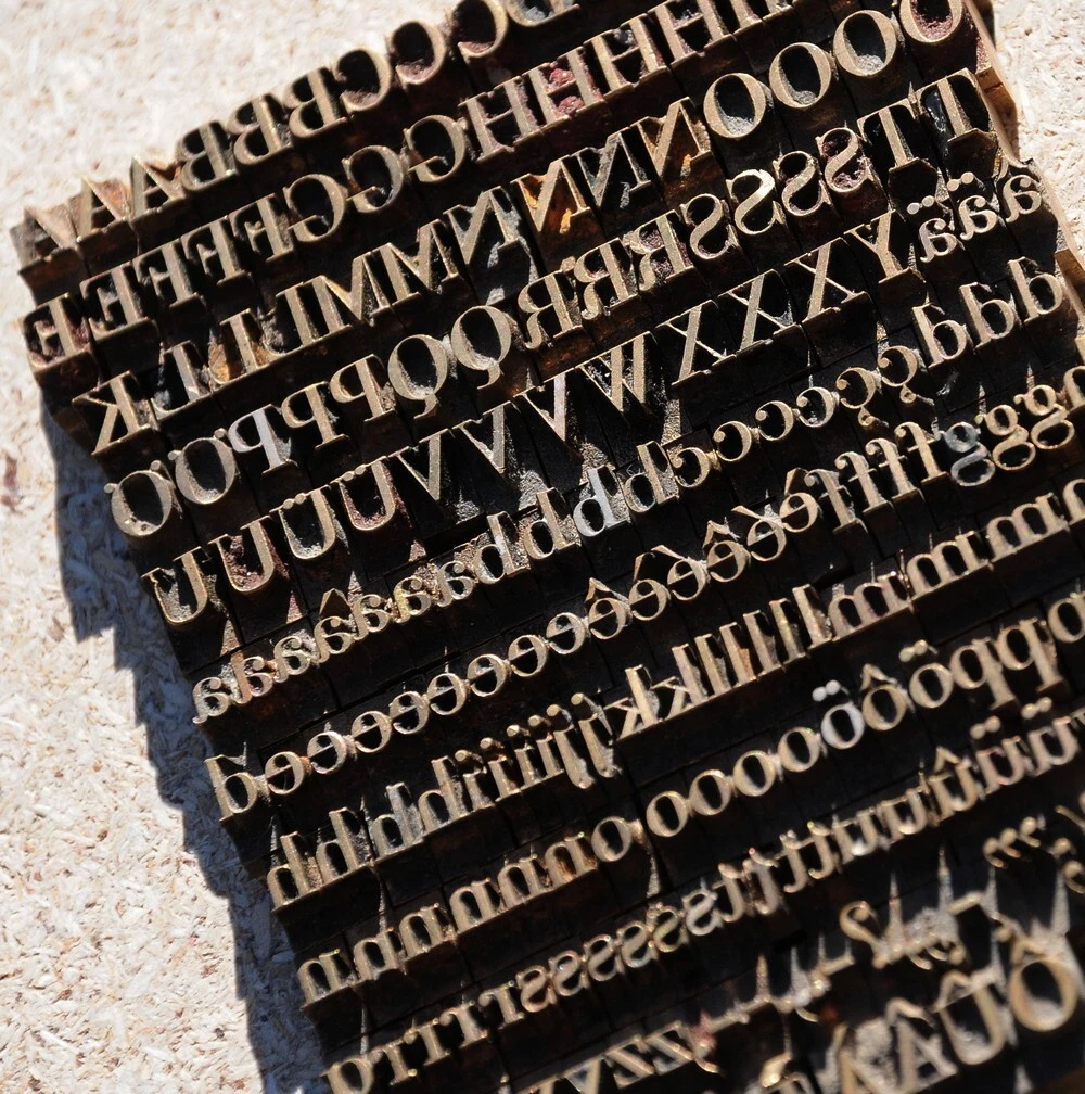 Prägeschrift 5mm Messingschrift Buchbinder Messing Prägen Leder Antiqua Schrift!