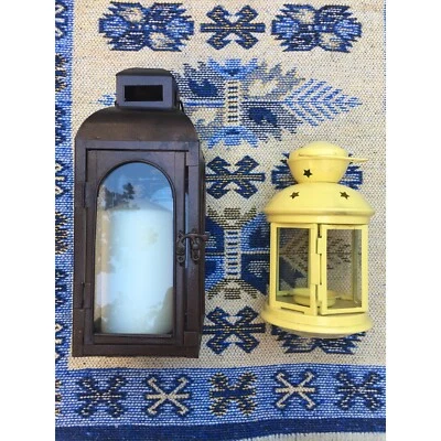 2 X Vintage Lanterns Decorative Accessories Canada Bay