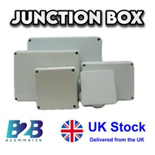 WEATHERPROOF JUNCTION BOX ENCLOSURE CASE INDOOR AND OUTDOOR IP65 FOR CCTV