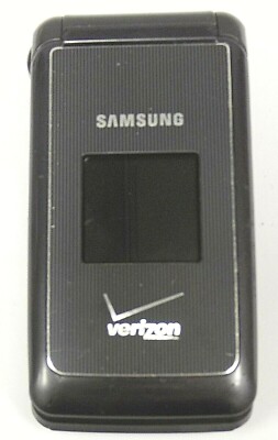 Samsung Haven SCH-U320 - Charcoal Gray ( Verizon ) Flip Phone - No Camera