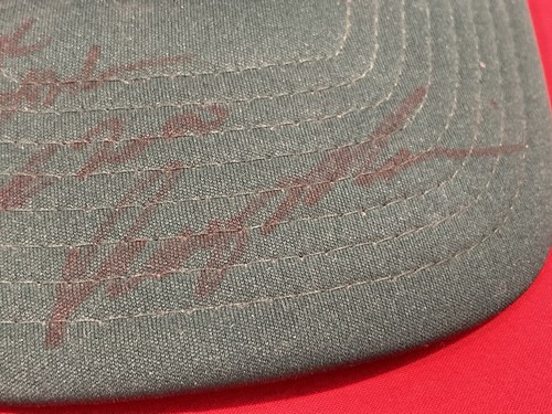 Vintage LOST DUTCHMAN'S MINING ASSOCIATION Snapback Hat SIGNED AUTO PERRY MASSIE - Picture 7 of 24