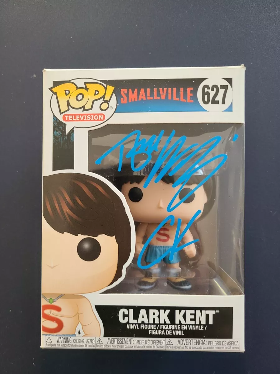 TOM WELLING signed #627 Smallville Superman Clark Kent Funko Figure | eBay