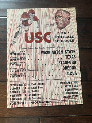 Football Schedule Usc Football Store USC TROJANS COLLEGE FOOTBALL