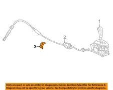 GM OEM 2013 Spark Console Center Console-Control Cable Bracket 95969673