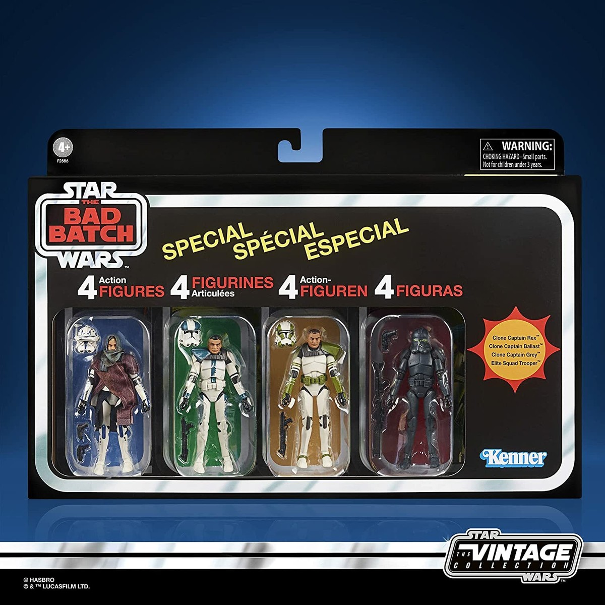 Star Wars The Vintage Collection The Bad Batch Special 4-pack