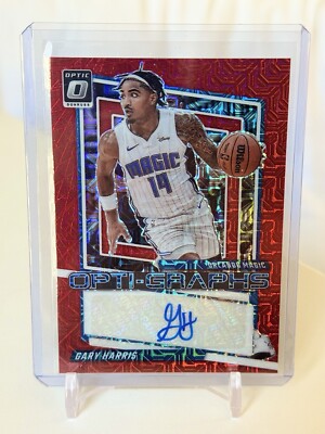 2023-24 Donruss Optic Choice Gary Harris Opti-Graphs Autograph Red Magic SP   