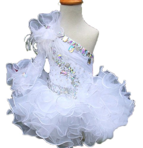Jenniferwu Baby Girl Dress Lace Pageant Party Wedding Tull Dress 18-24M