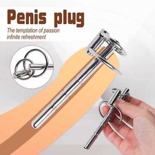 Male Stainless Steel Stretcher Sounding Stretcher Sound Stretching Solid Plug