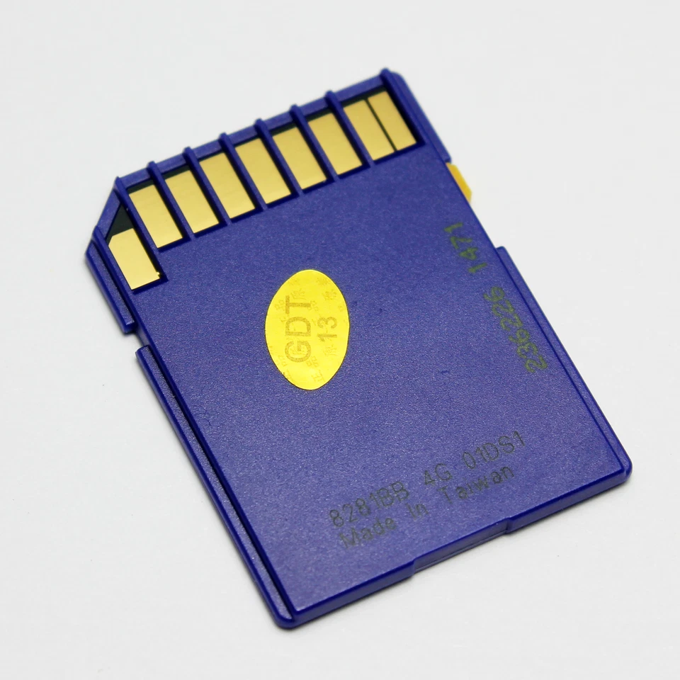 Transcend 4GB SD Card Non HC Memory Card For Old Camera/GPS/Recorder - Image 2 of 3