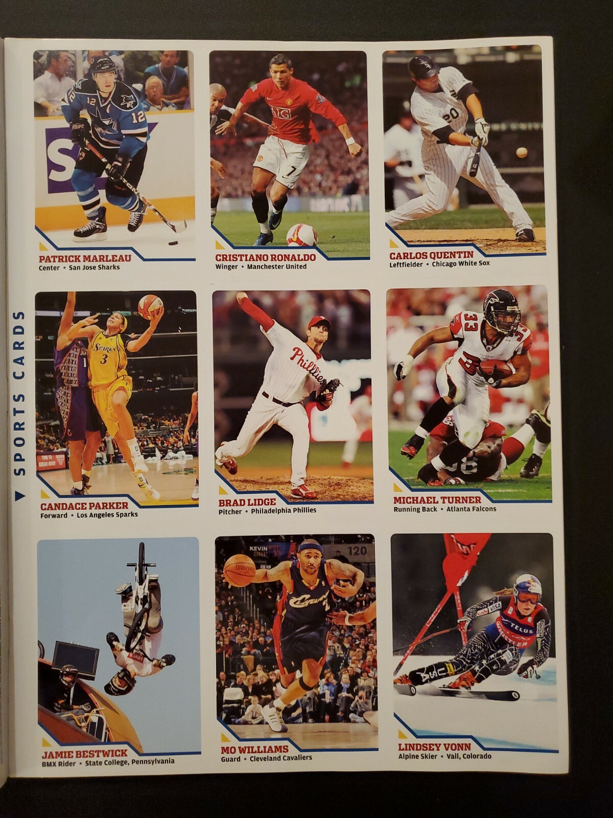2009 Cristiano Ronaldo Rookie Rc Card Sports Illustrated For Kids Uncut Sheet...