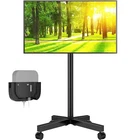 Mobile TV Stand for 32 to 60 inch TVs, Mount Compatible with All Apple TVs Roku