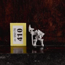 Vintage Chaos Warrior 'Halberd 2 Realm of Chaos 1980s Metal