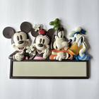 Disney Mickey & Friends House Number Address Marker Plaque Holder Magnetic