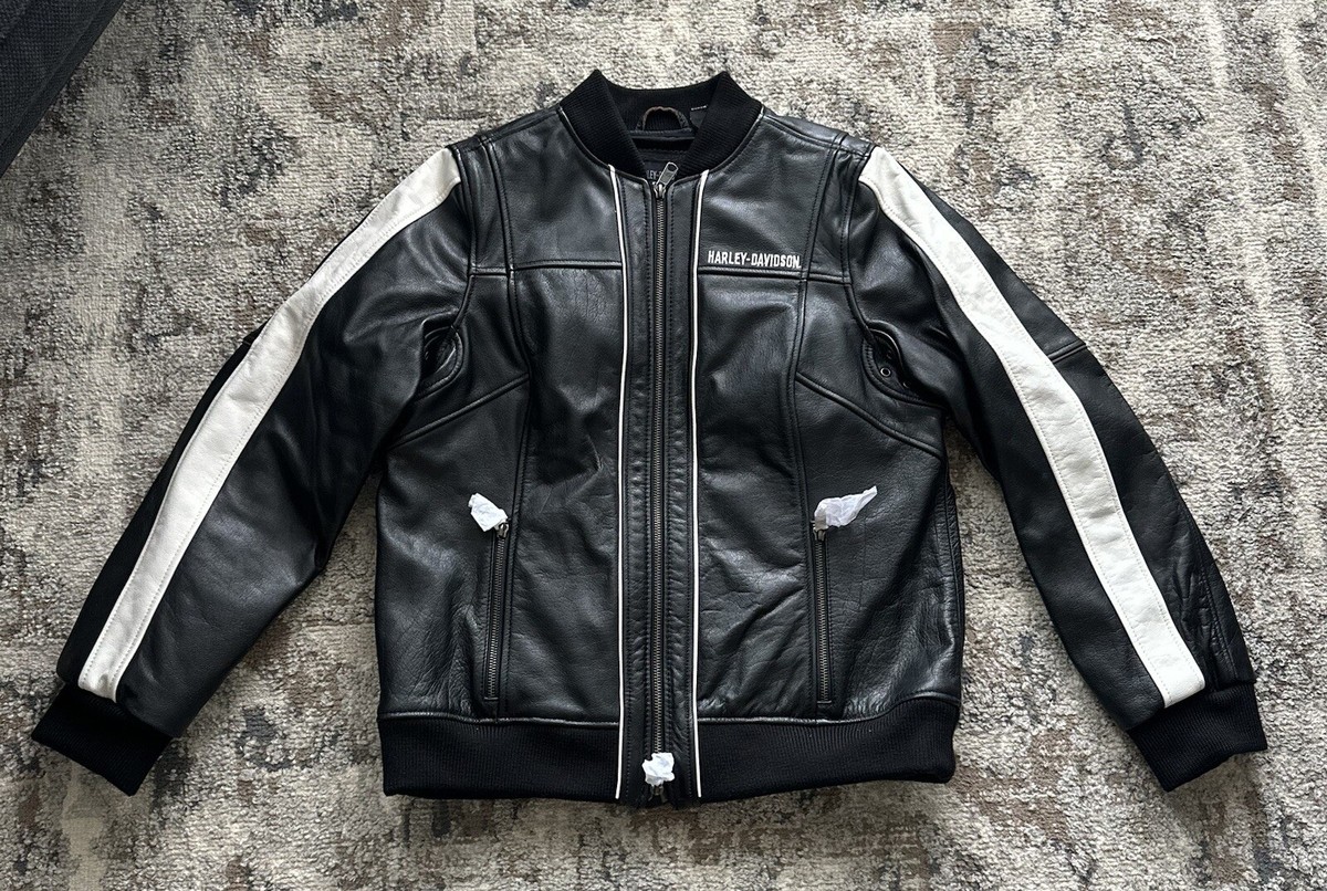 Women's Harley-Davidson Piper Bomber Leather Jacket size Large | eBay