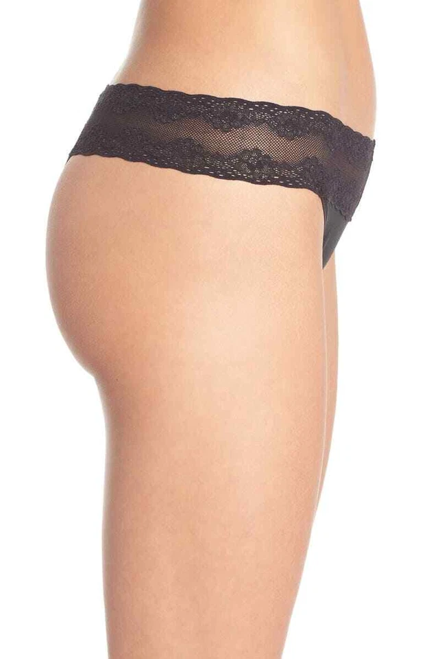 Bragas Tanga NATORI Coral Rosa Bliss Perfection Encaje O/S Nordstrom 750092 Foto 3 de 4