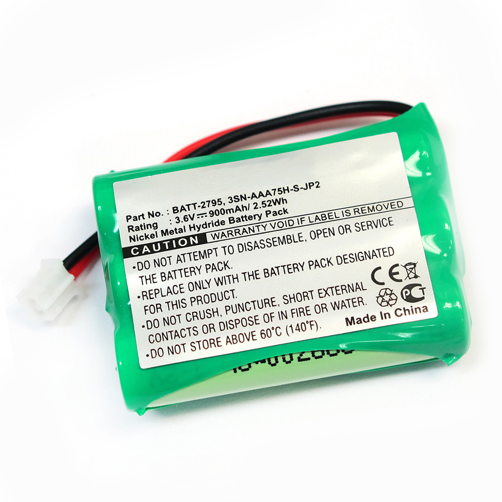 Rechargeable Battery 3.6V NIMH 900Mah fit Motorola MBP18 MBP41 VlJ-MBP25BU MBP25
