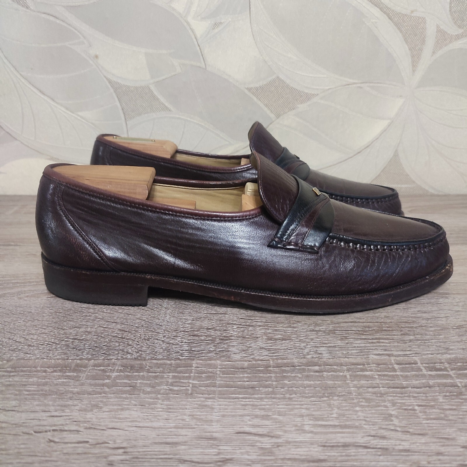 Men's leather shoes Bally Tasso size UK 12