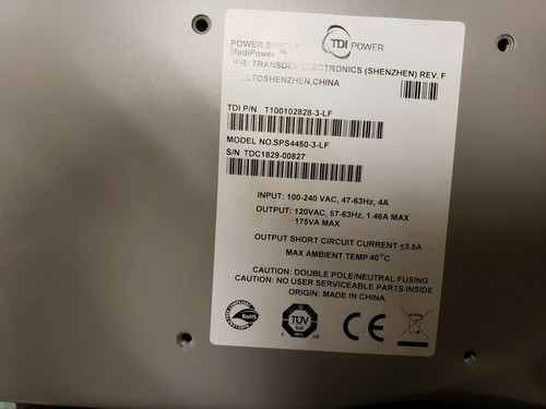 UL/IEC60601-1 Mobile Medical Power System SPS4450-3-FL, NEW - Picture 3 of 11