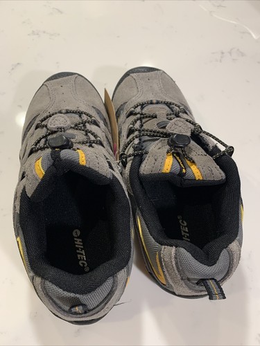 Zapatos de Senderismo Hi-Tec Palo Alto EZ JR Gris Gamuza/Goma **NUEVOS CON ETIQUETAS** - Imagen 2 de 11