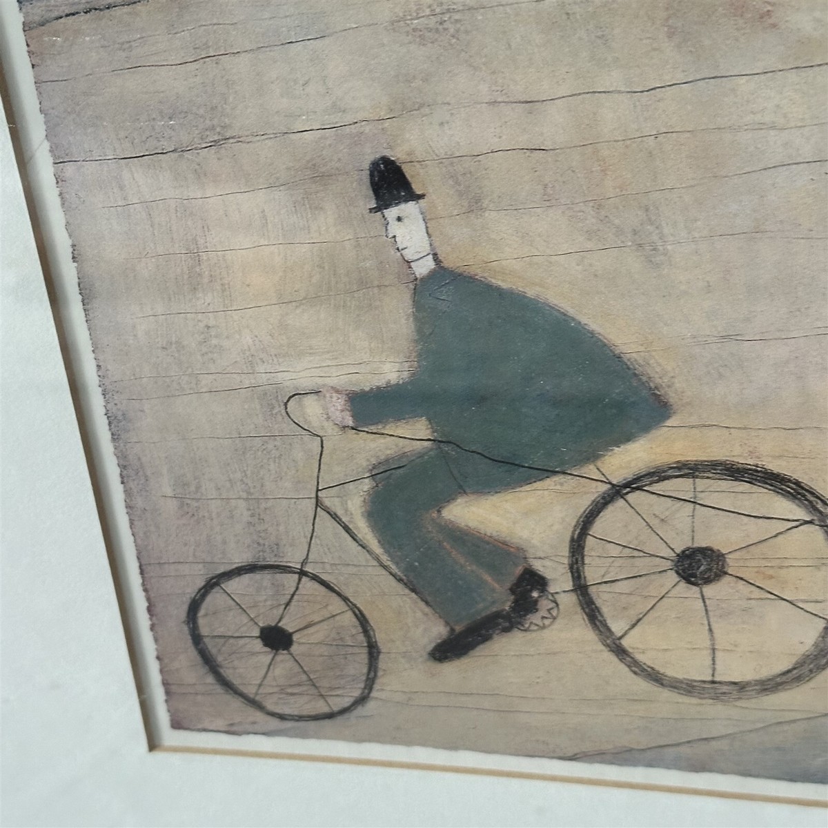 Framed Annora Spence Print Walking the Dog | eBay