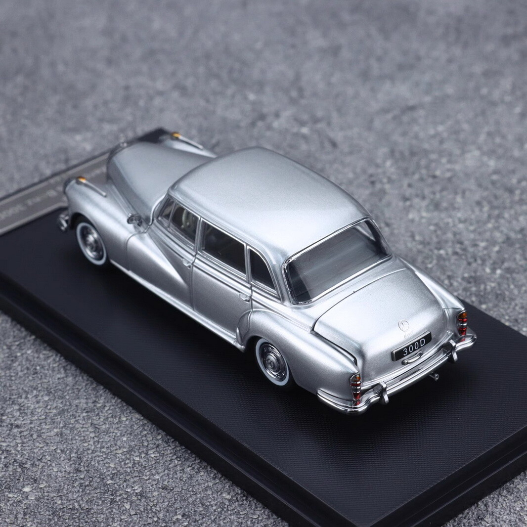 【新品】1/64 GFCC Mercedes Benz 300D White GFCC 1/64 Scale Mercedes-Benz 300D 1959 White Diecast Car