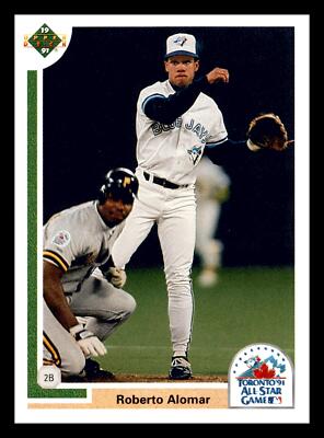 Roberto Alomar 1991 Upper Deck Final Edition #83F HOF Toronto Blue Jays NM-MINT