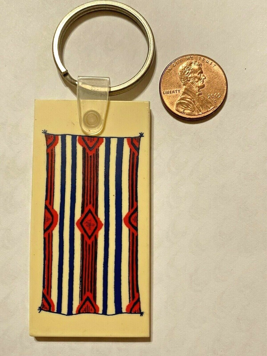 Striped Rug Keychain Striped Rug Keychain