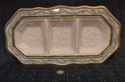 New ListingFitz & Floyd Clairmont 3 Section Divided Tray / Platter / Dish