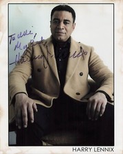 Harry Lennix UH - Blacklist 20x25 F&uuml;r Ulli original signiert Foto GF7
