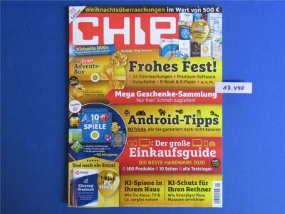 CHIP Plus Edition 1 / 2020 - mit virtuellen DVD - NEU
