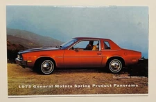 VINTAGE 1975 GENERAL MOTORS Promotional Booklet - Color Photos - Car Features
