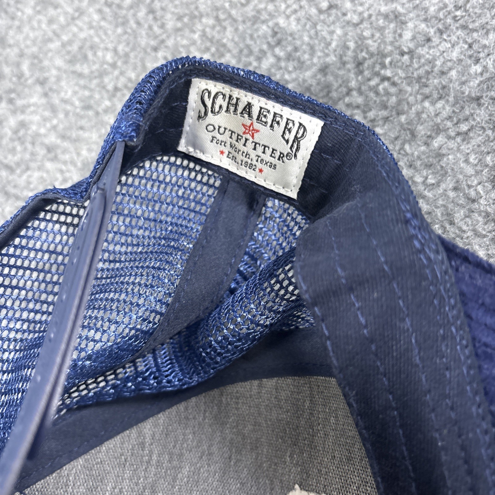 SCHAEFER OUTFITTER SnapBack Hat Cap Corduroy Mesh… - image 7